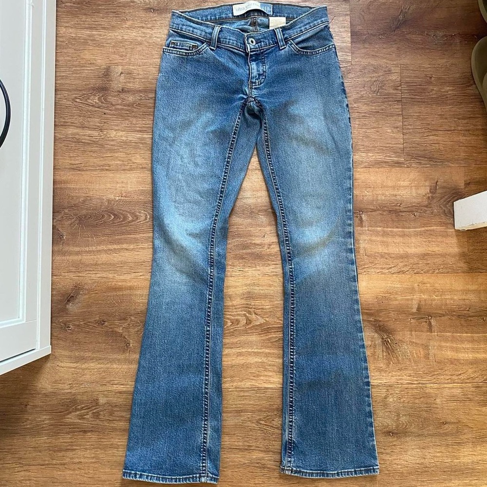 2000s low rise bootcut flare jeans